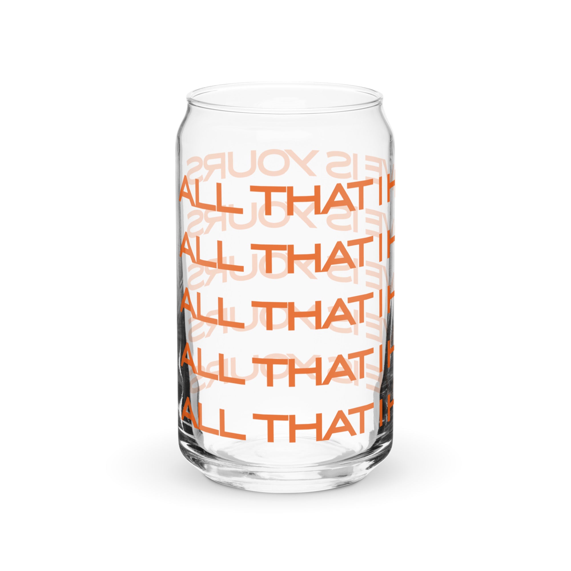 All That I Have Is Yours. (Glass, Orange.)