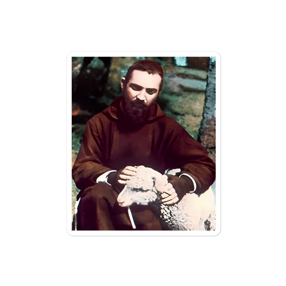 St. Pio. (Stickers.)